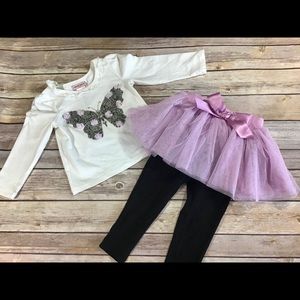 Toddler Girl Butterfly Outfit 🦋, 2T